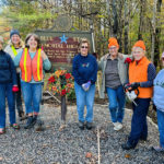 Garden Club Holds Workday at Blue Star Memorial