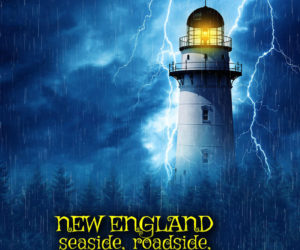 Kindle e-book cover for "New England Seaside, Roadside, Graveside, Darkside," by Steve Burt. (Courtesy photo)