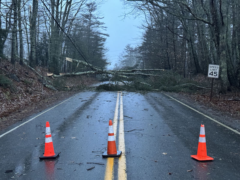 Storm Closes Nearly 100 County Roads Leaves Thousands Without