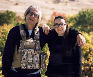 Aimee Keughguerian and her father, Vahe. (Photo courtesy Lincoln Theater)