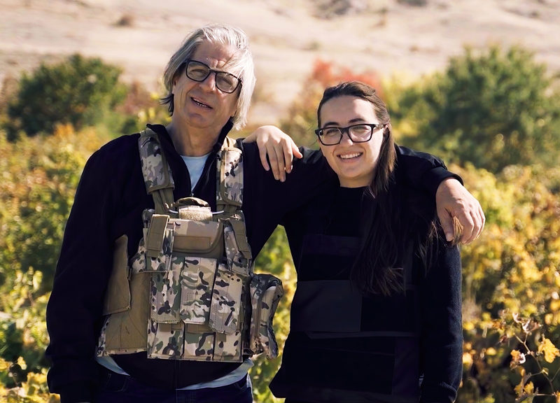 Aimee Keughguerian and her father, Vahe. (Photo courtesy Lincoln Theater)