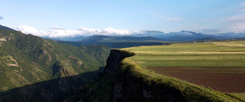 Armenian landscape, in a still from "Cup of Salvation." (Photo courtesy Lincoln Theater)