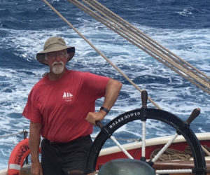 J.B. Smith's educational programs at sea continue to keep him engaged on the water. (Photo courtesy The Carpenter's Boat Shop)