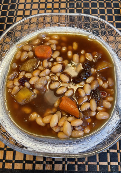 Hambone bean soup (Photo courtesy I. Winicov Harrington)