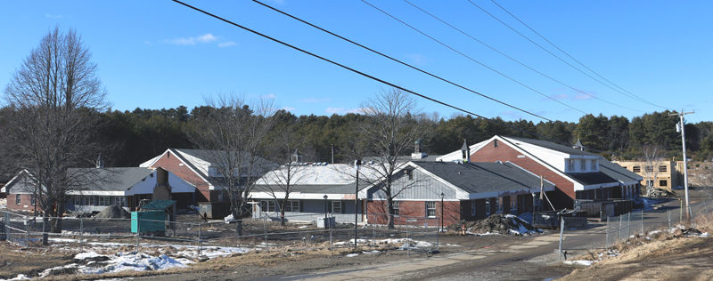 Construction of Islebrook Village at Wiscasset is currently underway at 146 Gardiner Road. Islebrook Village Community Sales Director Laura Roehrig said Everbrook Senior Living hopes to open the facility in October. (Piper Pavelich photo)