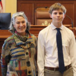 Vitelli Welcomes Bath student to the Maine Senate