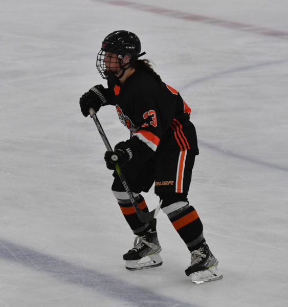 In addition to playing in the winter for the Kents Hill School, Remy LeBel plays for the Casco Bay Mariners U19 girls team, which is headed to the Tier II National Championship Tournament in Michigan April 3-7. (Mic LeBel photo)