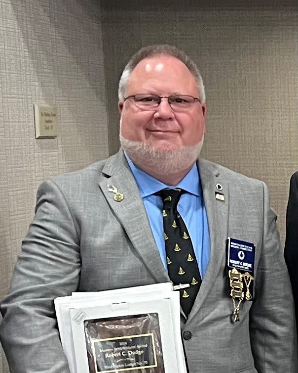 Brother Robert Dodge Recognized by the Grand Masonic Lodge of ...