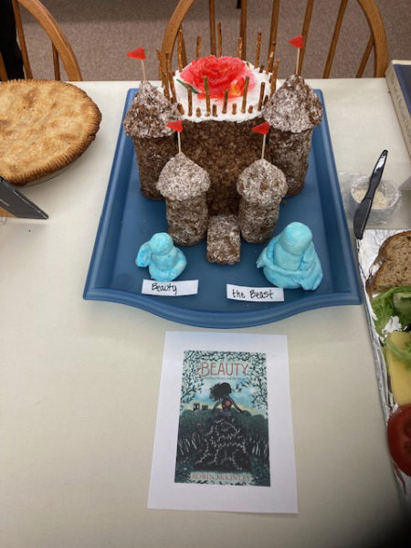 An entry from last year's Edible Book Festival at Rutherford Library in South Bristol. (Photo courtesy Rutherford Library)