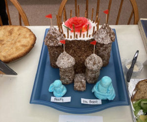 An entry from last year's Edible Book Festival at Rutherford Library in South Bristol. (Photo courtesy Rutherford Library)