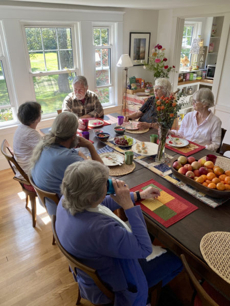 An Inn Along the Way community gathering for Lunches with the Bunches. (Photo courtesy Danielle Filosa)