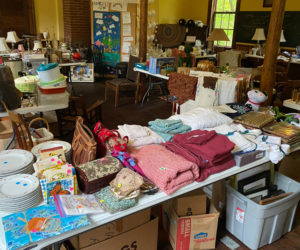 Dont miss the bargains at the Attic-Basement-Closet Rummage Sale on Saturday and Sunday, May 25 and 26, at the historic Washington Schoolhouse in Round Pond. (Courtesy photo)