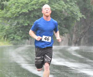 D.J. Kelly of Boothbay Harbor won the Edgecomb 250th Birthday Road Race 5K on Saturday, June 22. (Mic LeBel photo)