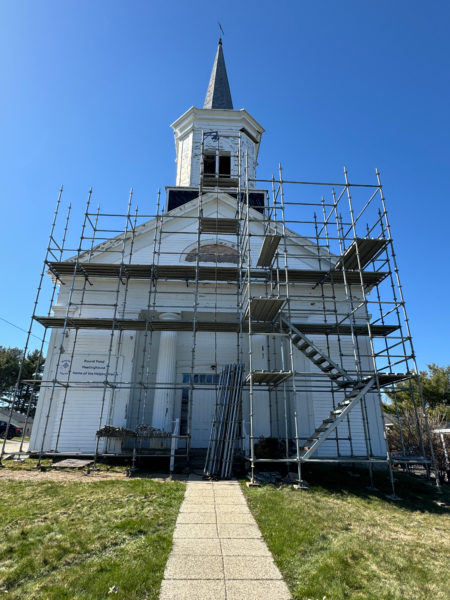 Helping Hands of Round Pond July 10 fundraiser, An Evening with Heather Cox Richardson, will support the ongoing restoration of the historic 1852 Round Pond Meetinghouse. (Courtesy photo)