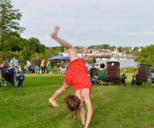 All ages have fun at the pre-fireworks lawn party at The Lincoln Home. (Photo courtesy Kim Traina)