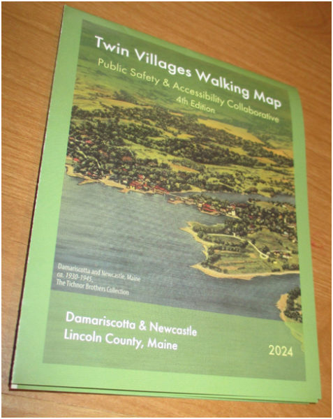 The cover of the Twin Villages Walking Map. (Photo courtesy Derek Webber)