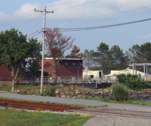 Wiscasset's current wastewater treatment plant, at 69 Water St. During a meeting on Tuesday, July 30, the Wiscasset Select Board voted unanimously to consider moving the wastewater treatment plant to the town's public works site on Hodge Street. (Piper Pavelich photo)