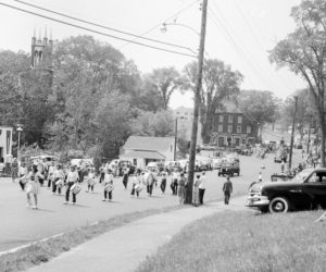 The Newcastle bicentennial parade, 1953 (Photo courtesy Newcastle Historical Society Dinsmore-Flye Collection)