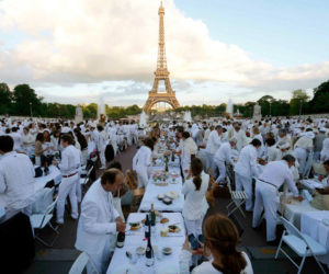 Veggies to Table French and travel-themed Dîner en Blanc Maine Style auction tickets are on sale now. (Photo courtesy Boarding Pass Traveler)