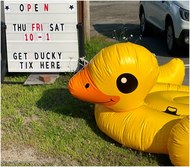 Tickets for the Rubber Ducky Race are available at the Old Bristol Historical Society campus as well as various locations around the peninsula. (Photo courtesy Jim Stano)