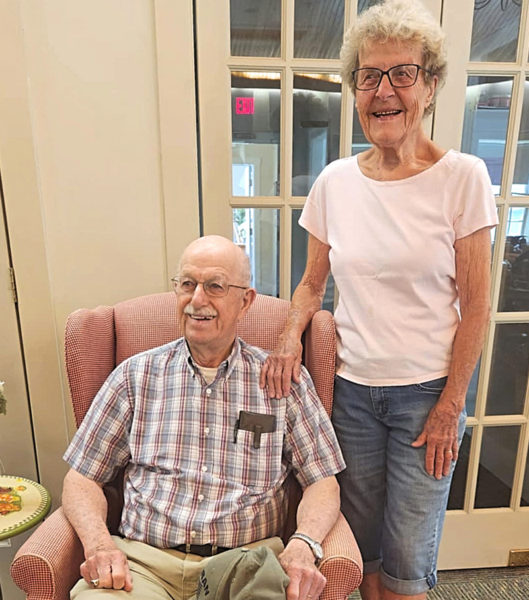 Bill and Pat Benner, 2024 Old Bristol Days Parade grand marshals. (Photo courtesy Lyn Prentice)