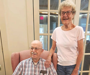 Bill and Pat Benner, 2024 Old Bristol Days Parade grand marshals. (Photo courtesy Lyn Prentice)