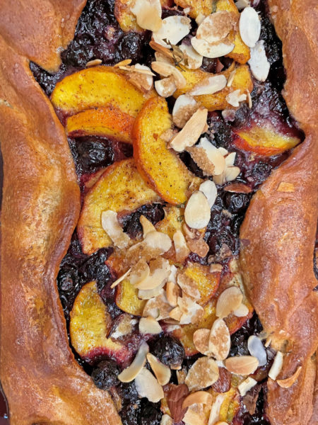 Blueberry peach galette (Photo courtesy I. Winicov Harrington)