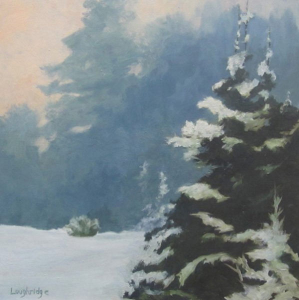 "Late Winter Snow," by Sally Loughridge (Courtesy photo)