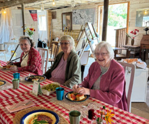 Friends gather at Lunch with the Bunch, a recurring event at Inn Along the Way. (Photo courtesy Inn Along the Way)