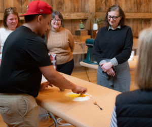 Chef Samuel Emery discusses the art of pasta with a spring pasta-making class at Wanderwood. (Photo courtesy Wanderwood)