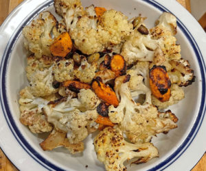 Cauliflower/carrot/pumpkin seeds (Photo courtesy I. Winicov Harrington)