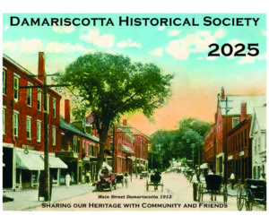 The cover for Damariscotta Historical Society's 2025 calendar. (Courtesy photo)