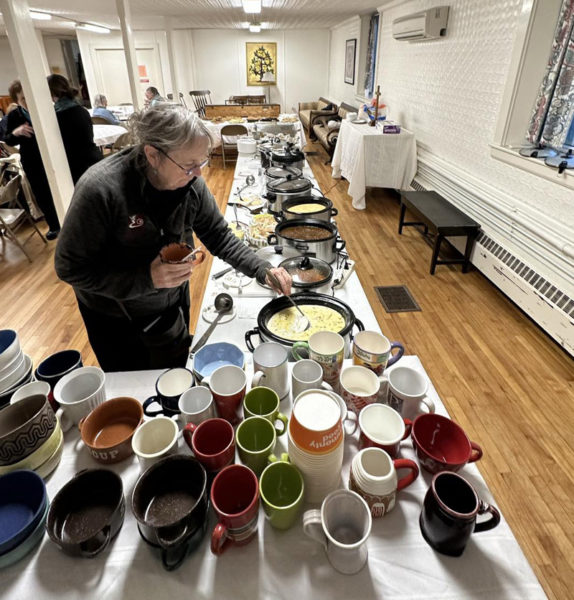 Spend $20 at the door and take the mug or bowl home after the second annual Stepping Stone Housing "Souper Fundraising Dinner" on Saturday, Nov. 9. (Courtesy photo)