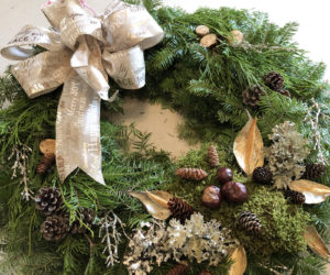 The Bremen Library's popular wreath sale fundraiser returns this year. To place an order, pick up a form at the library, call 529-5572, or go to bremenmainelibrary.org. (LCN file photo)