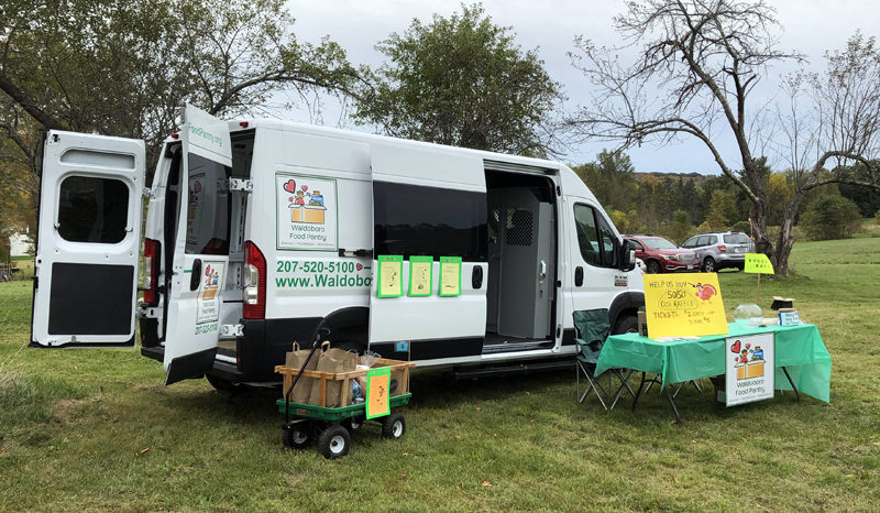 The Waldoboro Food Pantry will hold its annual Fill the Van drive at the Waldoboro Hannaford on Saturday, Nov. 16. (Photo courtesy Waldoboro Food Pantry)