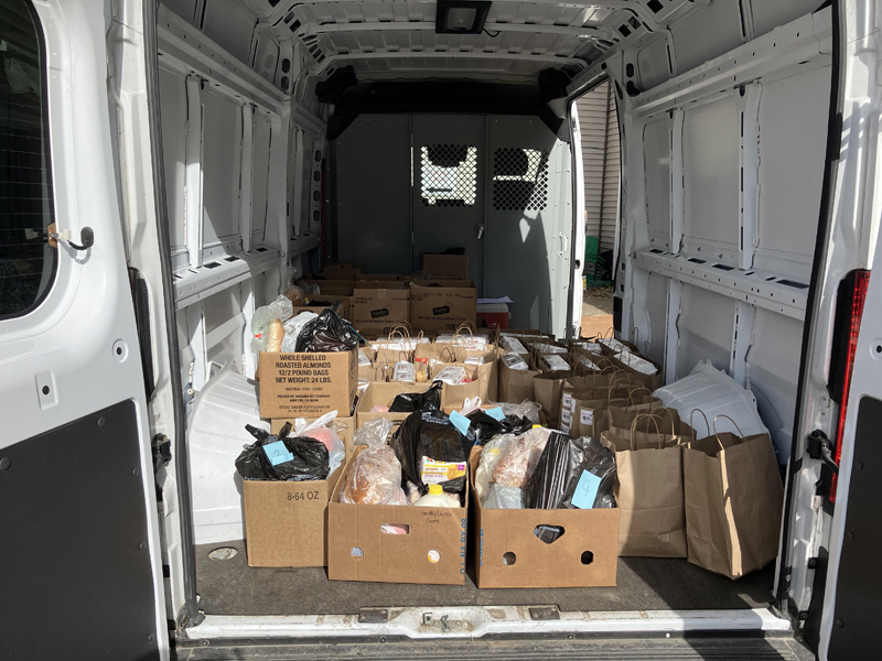 The Waldoboro Food Pantry distributes healthy food to over 150 families on each of its bimonthly distribution days. (Photo courtesy Waldoboro Food Pantry)