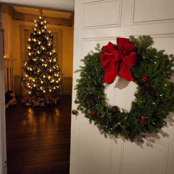 The Nickels-Sortwell House will welcome visitors for self-guided tours Friday, Dec. 6 through Sunday, Dec. 8. (Photo courtesy Historic New England)