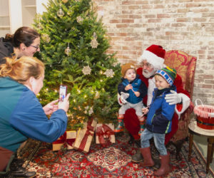 Families are invited to visit the Santas workshop on Friday, Dec. 6, at 7 Lincoln St. in Wiscasset during Wiscasset Holiday Marketfest. (Photo courtesy Bob Bond)