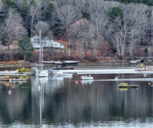 The calm waters of Round Pond harbor. (Photo courtesy Lori Crook)