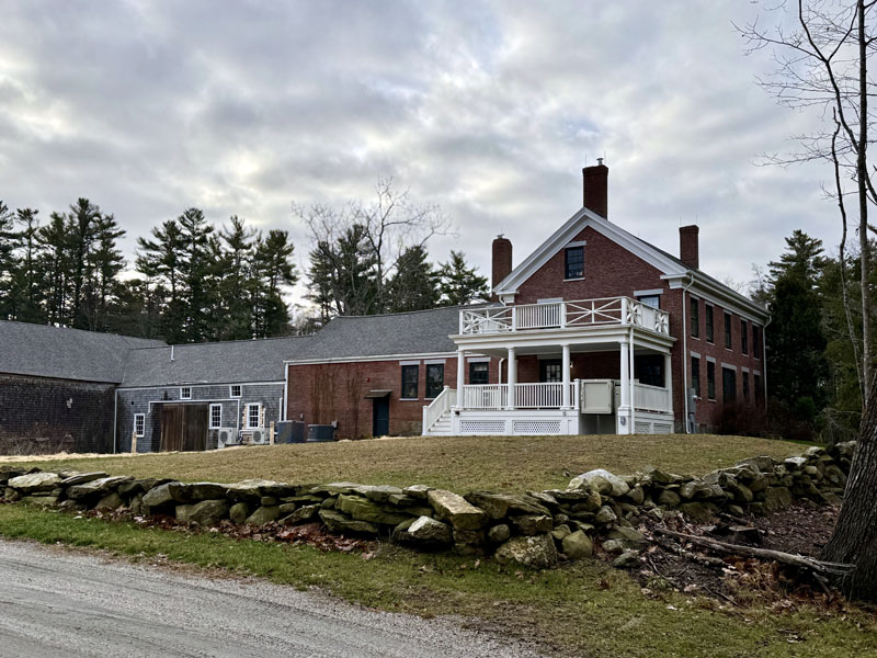 The Frances Perkins Homestead, at 468 River Road in Newcastle, on Wednesday, Dec. 18. The homestead was designated as a national monument on Monday, Dec. 16 by President Joe Biden to honor the work and legacy of Frances Perkins, the first woman to be a part of a presidential cabinet and the longest serving secretary of labor in United States history. Perkins was instrumental in designing policies that benefitted working Americans such as social security, abolishing child labor, and creating a minimum wage. (Johnathan Riley photo)