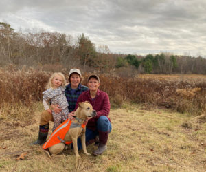 Laura and Vanessa Shields-Haas, of Damariscotta, have amended an existing conservation easement on their land to allow for permanent trail access, clearing the way for the construction of a mile-long accessible trail along the river connecting Coastal Rivers Conservation Trusts Round Top Farm to the organizations Salt Bay Farm property in Damariscotta. (Photo courtesy Coastal Rivers Conservation Trust)