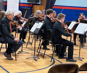 The Seacoast Community Orchestra will perform a free concert of classical music at Great Salt Bay Community School in Damariscotta on Tuesday, Dec. 10. (Photo courtesy Jenny Begin)