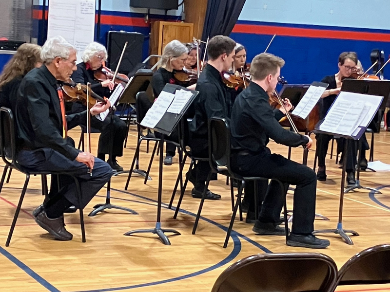 The Seacoast Community Orchestra will perform a free concert of classical music at Great Salt Bay Community School in Damariscotta on Tuesday, Dec. 10. (Photo courtesy Jenny Begin)