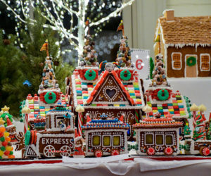 The 18th annual Gingerbread Spectacular returns to the Opera House at Boothbay Harbor Dec. 13-15. Prizes will be awarded for the most spectacular house, the best traditional gingerbread house, the most hilarious, best holiday spirit, and more. (Photo courtesy Peter Southwick)