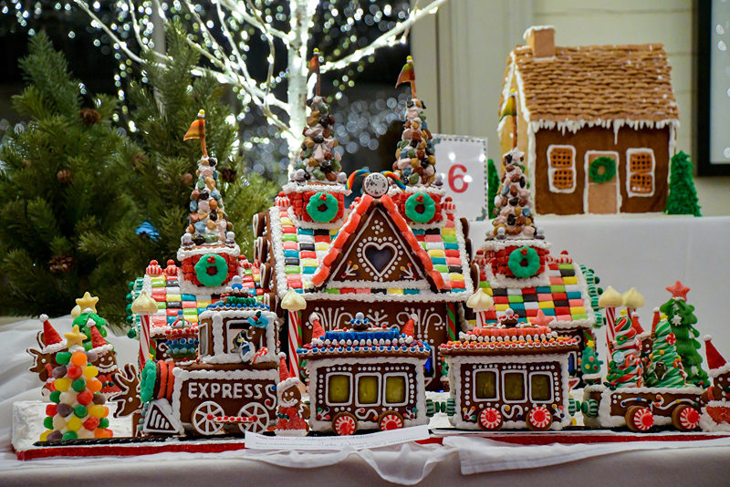 The 18th annual Gingerbread Spectacular returns to the Opera House at Boothbay Harbor Dec. 13-15. Prizes will be awarded for the most spectacular house, the best traditional gingerbread house, the most hilarious, best holiday spirit, and more. (Photo courtesy Peter Southwick)