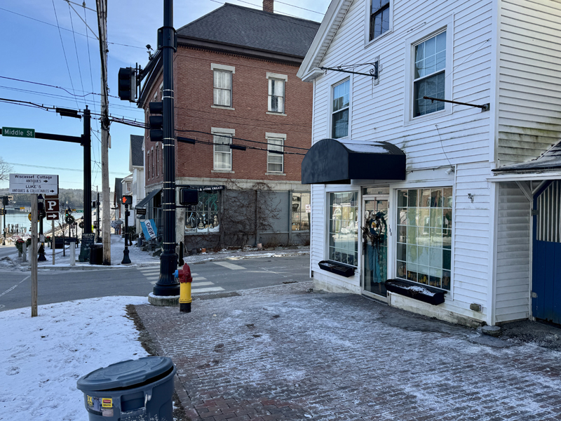 The home of Panacea, at 100 Main St. in Wiscasset. The space was formerly the home of the sandwich shop Yonder, which closed at the beginning of November. (Johnathan Riley photo)