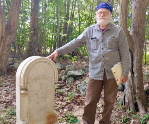 Lincoln County Historical Association will present an online talk by Dave Probert about his restoration work in local cemeteries on Thursday, Jan. 30. (Courtesy photo)