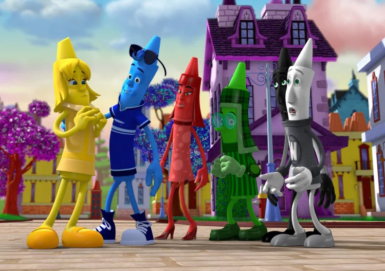 A still from "The Hero of Color City" (Photo courtesy John Eraklis)