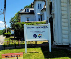 Waldoboro Pride activities are built around a free community meal at Broad Bay United Congregational Church of Christ on Main Street. (Courtesy photo)