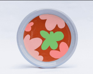 A handmade plate by Watershed's artist-in-residence, Emily Armstrong (Courtesy photo)